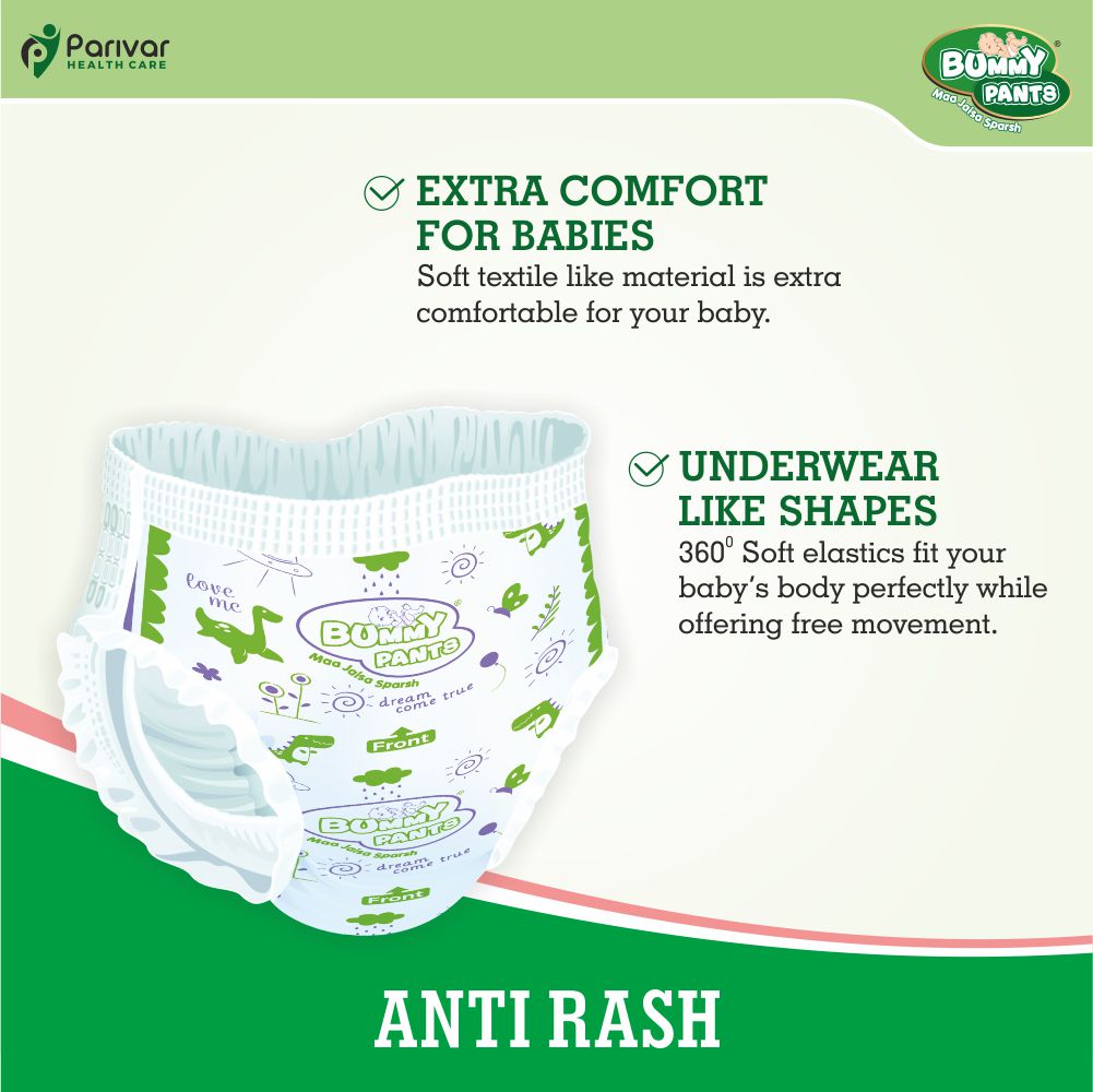 Baby Diaper in Large size, 42 Count, 5D Core, 12Hrs Protection, 9-14kg