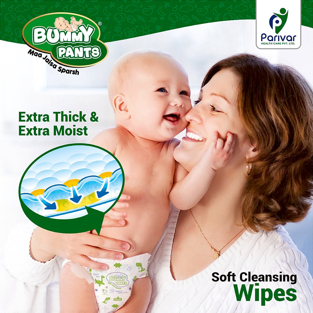 Premium Fresh Skincare Baby Wipes for Baby (72 Pieces in 1 pack) Pack of 6